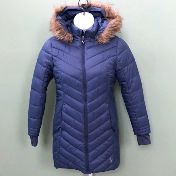 Spyder Blue Jacket Size S